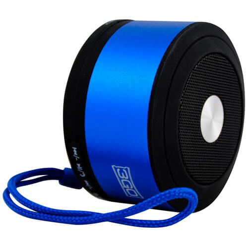 Altavoz 3go Tempo Bluetooth 4.0 Azul | Quonty.com | TEMPOBL
