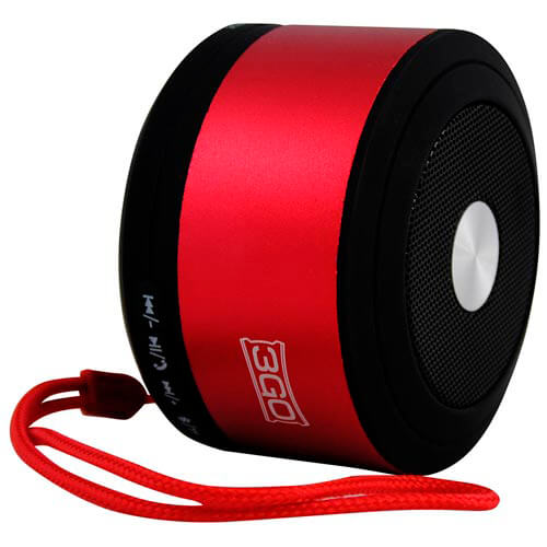 Altavoz 3go Tempo Bluetooth 4.0 Rojo | Quonty.com | TEMPOR
