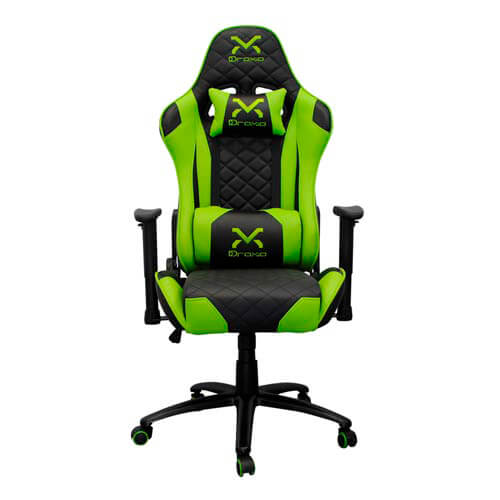Silla Gaming 3go Troun Droxio Negra/Verde | Quonty.com | TROUN