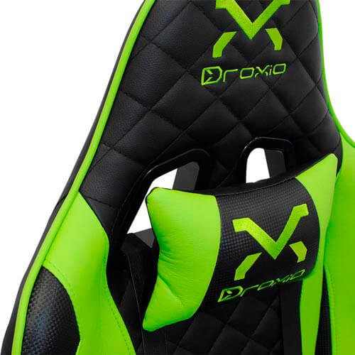 Silla Gaming 3go Troun Droxio Negra/Verde | Quonty.com | TROUN