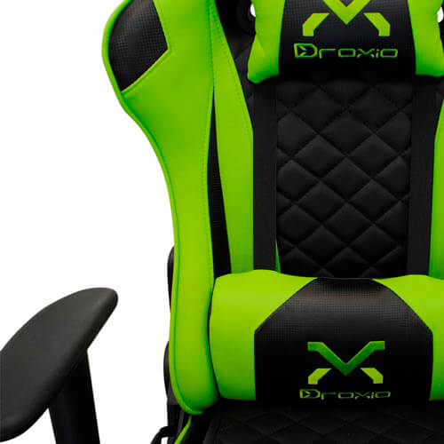 Silla Gaming 3go Troun Droxio Negra/Verde | Quonty.com | TROUN