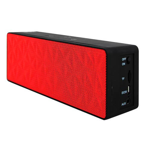 Altavoz 3go Wallop Bluetooth Rojo | Quonty.com | WALLOPR