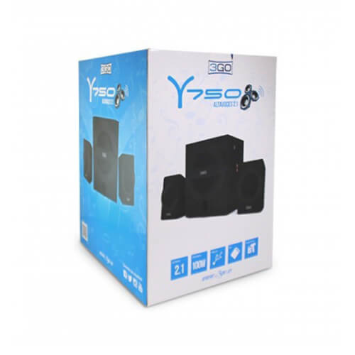 Altavoces 3go Y750 2.1 Usb Negro | Quonty.com | Y750