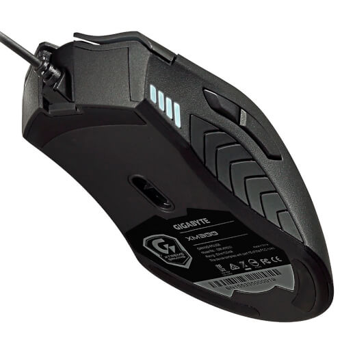Gigabyte Raton Extreme Gaming Gm-Xm300 Usb Optico Negro | Quonty.com | 9JXM300-00-10