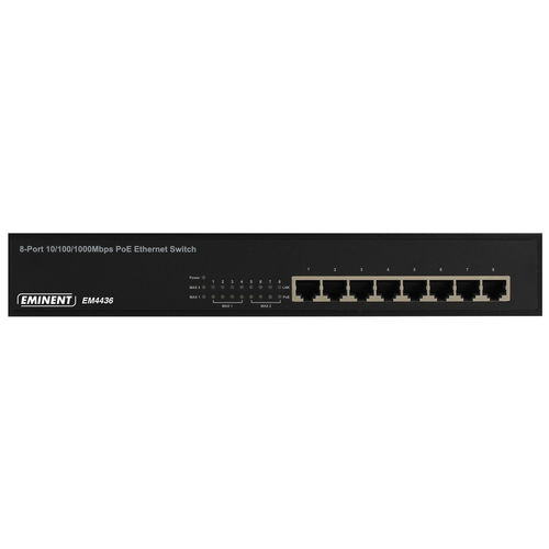 Switch Eminent Em4436 8 Ptos 10/100/1000 | Quonty.com | EM4436
