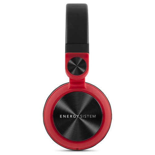 Auriculares Energy Sistem Headphones Dj2 Negro/Rojo | Quonty.com | 424597
