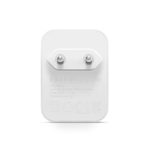 Cargador Usb Pared Energy Sistem Usb 2.4a | Quonty.com | 444632