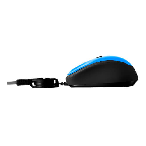 Trust Raton Yvi Con Cable Retractil .Azul | Quonty.com | 19653