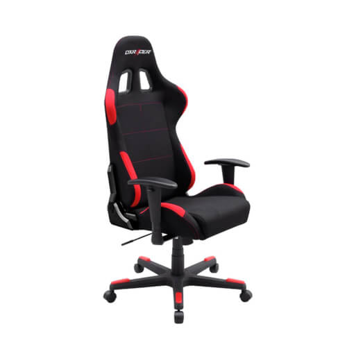 Silla Dxracer F-Series Oh/Fl00/Nr Negra-Roja | Quonty.com | GC-F00-NR-L1