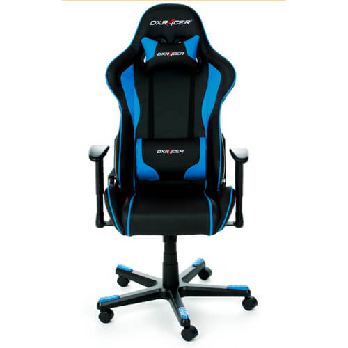 Dxracer Silla F-Series Oh/Fe08/Nb Negra-Azul | Quonty.com | GC-F08-NB-E1