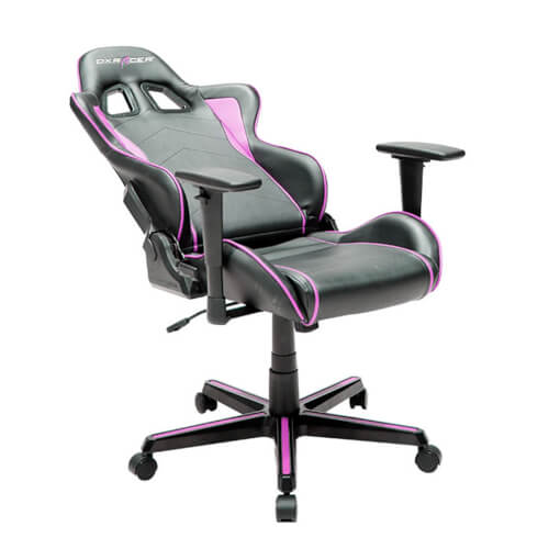 Dxracer Silla F-Series Oh/Fl08/Np Negra-Rosa | Quonty.com | GC-F08-NP-L1