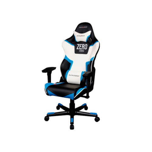 Silla Dxracer R-Series Oh/Rz118/Nbw Negra-Azul-Blanca | Quonty.com | GC-R118-NBW-Z1