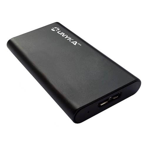 Caja Ssd Unyka Uk-E3 2,5'' Msata Usb3.0 Negra | Quonty.com | 50525