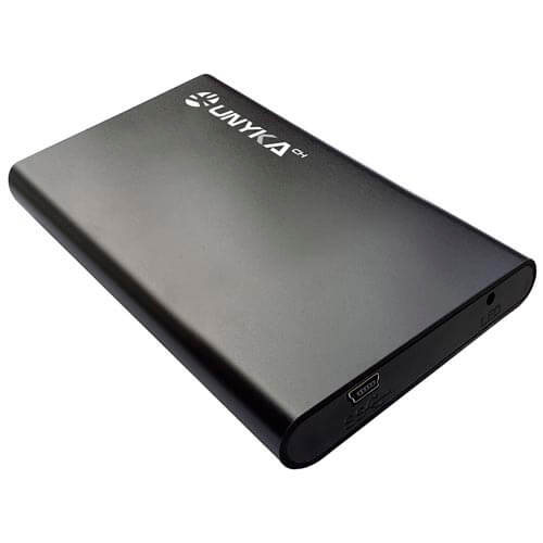 Caja Hdd Unyka Uk-E25 2.5&Quot; Sata Usb2.0 Negra | Quonty.com | 50526