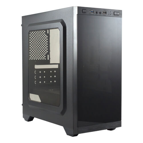 Caja Minitorre/Micro-Atx Unyka Armor C21 Usb3.0 Negra | Quonty.com | 511205