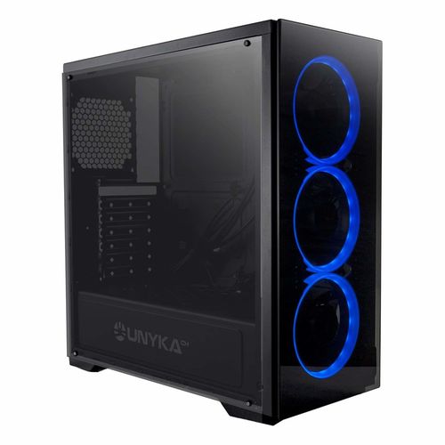 Caja Semitorre/Atx Unyka Armor Evo Usb3.0 Negra Rgb | Quonty.com | 511207