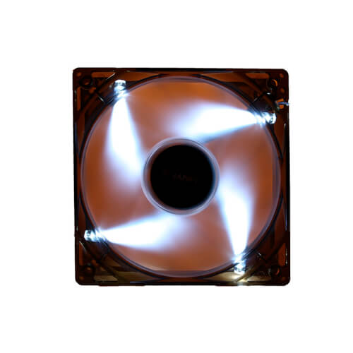 Ventilador 12cm Unyka Led-Blanco | Quonty.com | 51793