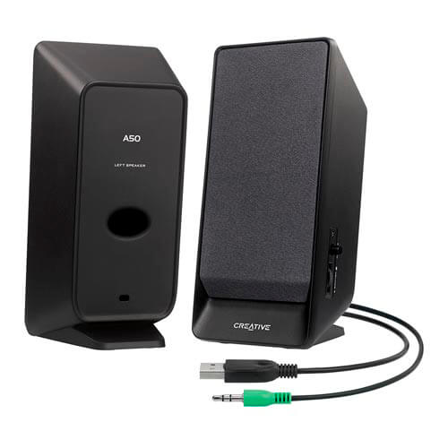Altavoces Creative A50 2.0 Usb Negro | Quonty.com | 51MF1675AA001