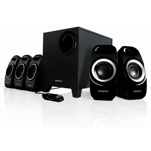 Altavoces Creative T6300 Inspire 5.1 Negro | Quonty.com | 51MF4115AA000