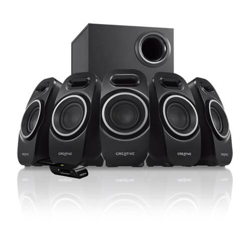 Altavoces Creative A550 Inspire 5.1 Negro | Quonty.com | 51MF4120AA000