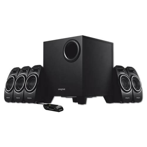 Altavoces Creative A550 Inspire 5.1 Negro | Quonty.com | 51MF4120AA000