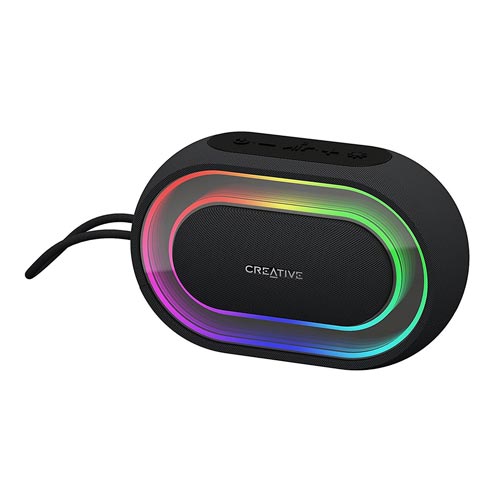 Altavoz Creative Halo Bluetooth Led-Rgb Negro | Quonty.com | 51MF8275AA000