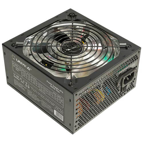 Fuente Unyka 900w Pfc-Activo 14cm Atx | Quonty.com | 52034