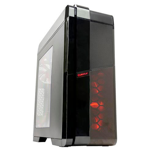 Caja Semitorre/Atx Unyka Blast Fire S/Fuente Usb3.0 | Quonty.com | 52065