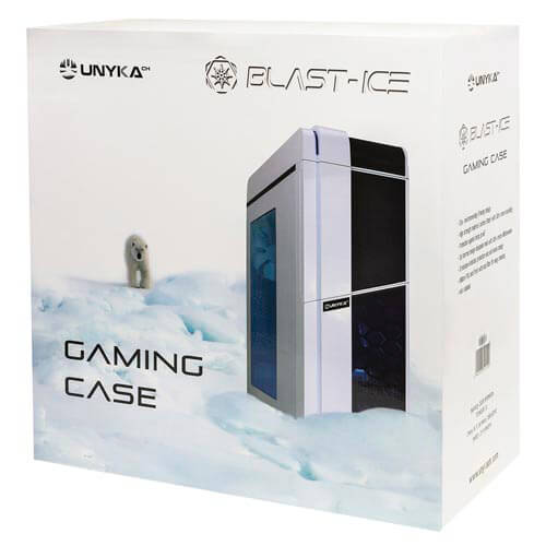 Caja Semitorre/Atx Unyka Blast Ice S/Fuente Usb3.0 | Quonty.com | 52066