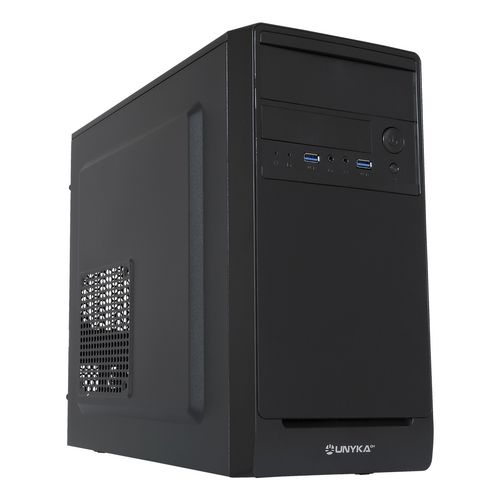 Caja Semitorre/Micro-Atx Unyka Aero C10 Usb3.0 Negra | Quonty.com | 52096