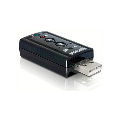 Tarjeta De Sonido Externa Delock Usb 7.1 | Quonty.com | 61645