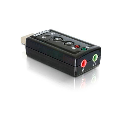 Tarjeta De Sonido Externa Delock Usb 7.1 | Quonty.com | 61645