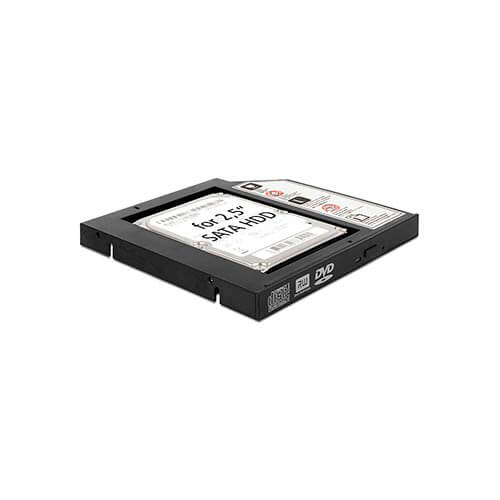Adapt. Bahia 5.25 A 2.5 Delock Portatil Sata 12mm | Quonty.com | 61993