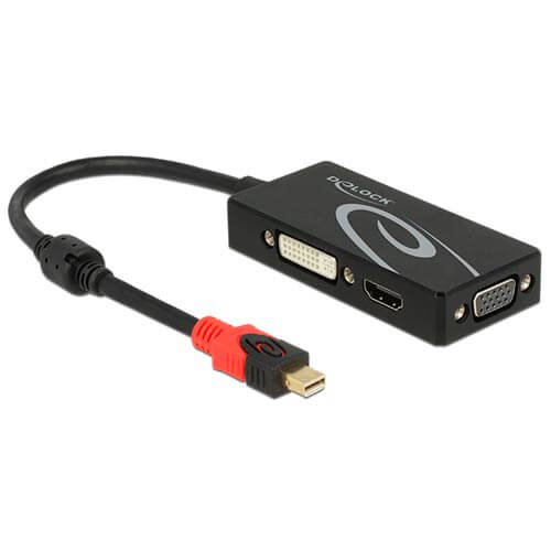 Adaptador/Cable Delock Mini Dport 1.2 M - Vga/Hdmi | Quonty.com | 62855