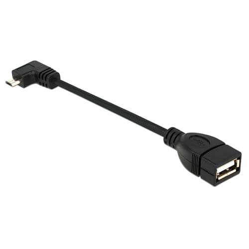 Adaptador/Cable Delock Micro Usb2.0 B/M - Usb2.0 A/H Otg 11c | Quonty.com | 83104