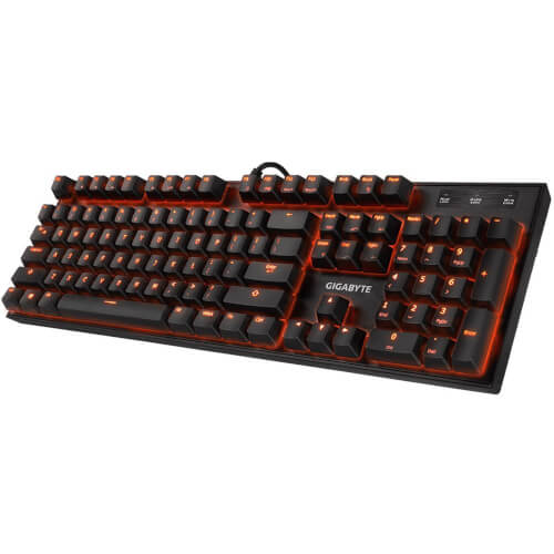 Teclado Gigabyte Gaming Force K85 Usb Rojo (Gk-Fk85re-Sp) | Quonty.com | GK-FK85RE-SP