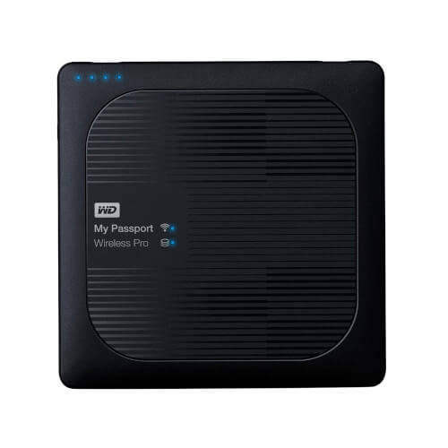 Western Digital My Passport Wireless Pro 2000gb Wifi Negro | Quonty.com | WDBP2P0020BBK-EESN
