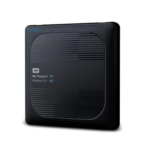 Western Digital My Passport Wireless Pro 2000gb Wifi Negro | Quonty.com | WDBP2P0020BBK-EESN