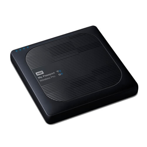 Western Digital My Passport Wireless Pro 2000gb Wifi Negro | Quonty.com | WDBP2P0020BBK-EESN