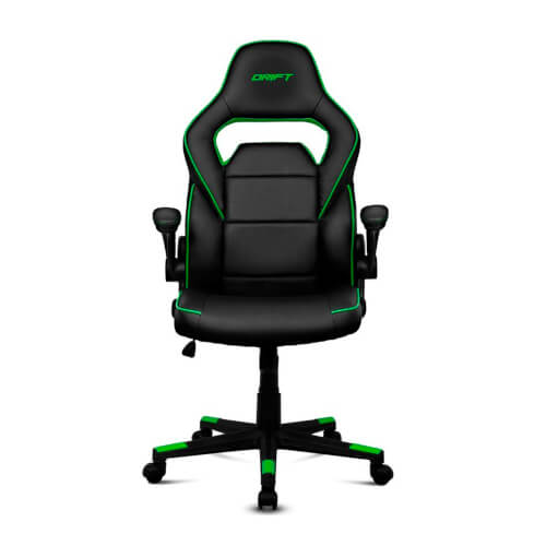 Drift Silla Gaming Dr75 Negro/Verde (Dr75bg) | Quonty.com | DR75BG
