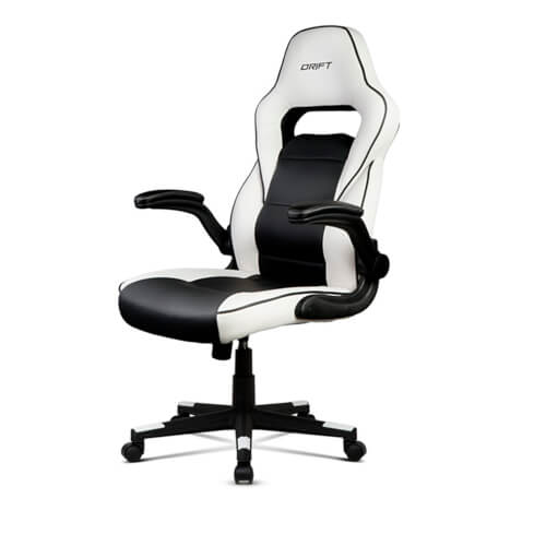 Drift Silla Gaming Dr75 Blanco/Negro (Dr75wb) | Quonty.com | DR75WB