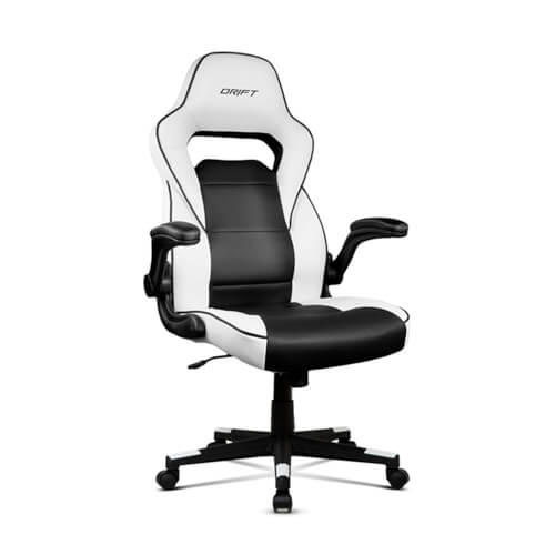 Drift Silla Gaming Dr75 Blanco/Negro (Dr75wb) | Quonty.com | DR75WB