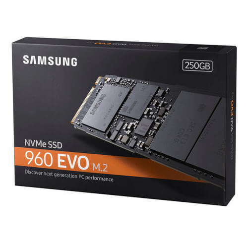 Ssd Samsung 960 Evo 250gb M.2 | Quonty.com | MZ-V6E250BW