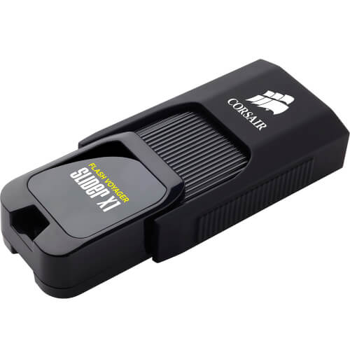 Corsair Voyager Slider X1 64gb Usb 3.0 Negro | Quonty.com | CMFSL3X1-64GB