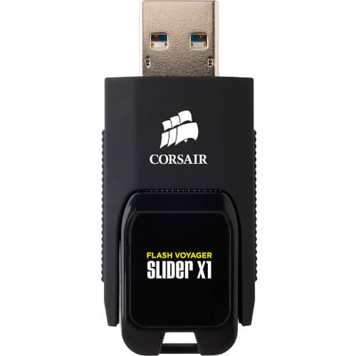 Corsair Voyager Slider X1 64gb Usb 3.0 Negro | Quonty.com | CMFSL3X1-64GB