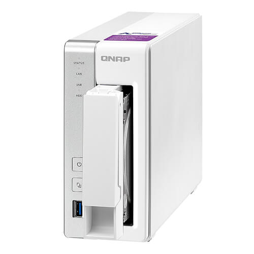 Qnap Ts-131p Nas Torre Color Blanco | Quonty.com | TS-131P