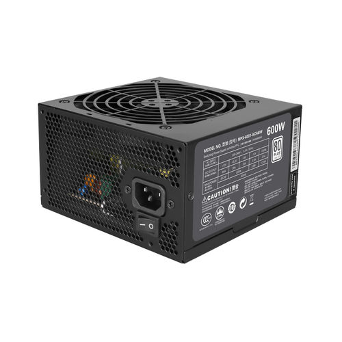 Fuente Cooler Master Masterwatt Lite 600w Pfc-Activo 80+ Atx | Quonty.com | MPX-6001-ACABW-EU