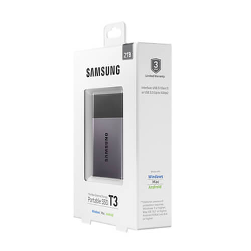 Ssd Samsung Externo T3 2tb | Quonty.com | MU-PT2T0B/EU