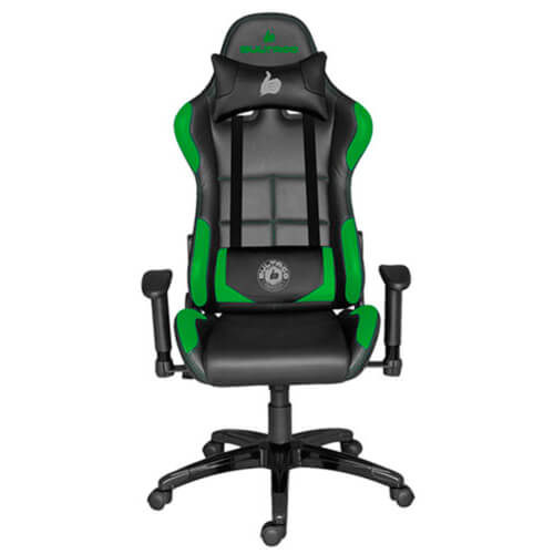 Silla Bultaco Gaming Division Negra/Verde | Quonty.com | BL-CH-GT301-GREEN