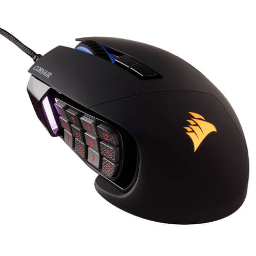 Raton Corsair Gaming Scimitar Pro Rgb Negro | Quonty.com | CH-9304111-EU
